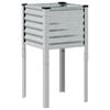 vidaXL Jardini&egrave;re de jardin 45 x 45 x 88 cm Acier galvanis&eacute;