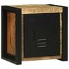 vidaXL Armoire de salle de bain Marron Bois de mangue massif