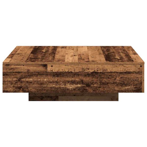 vidaXL Table basse Bois Ancien 100 x 100 x 31 cm