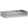 vidaXL Mur de sout&egrave;nement 6 pc 200 x 100 x 50 cm Acier galvanis&eacute;