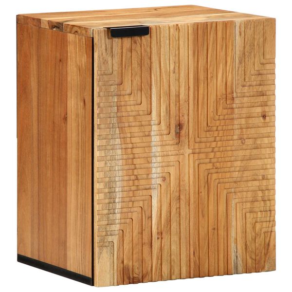 vidaXL Meuble de Lavabo de Salle de Bain Bois d'Acacia Massif