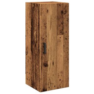 vidaXL Armoire murale vieux bois 34,5x34x90 cm bois d'ing&eacute;nierie
