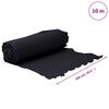 vidaXL Membrane g&eacute;otextile noir 1 x 10 m fibre de polyester