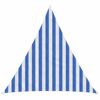 vidaXL Voile d'ombre Bleu et Blanc 2 x 2 x 2 m HDPE