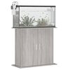vidaXL Support pour aquarium sonoma gris 81x36x73 cm bois d'ingénierie