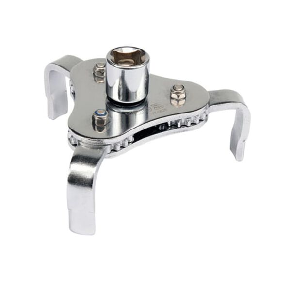 YATO Cl&eacute; de filtre &agrave; huile avec 3 m&acirc;choires