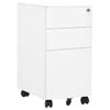 vidaXL Classeur mobile Blanc 30x45x59 cm Acier