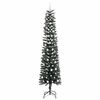 vidaXL Sapin de No&euml;l artificiel Vert 240 cm PVC, plastique et acier