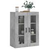 vidaXL Armoire murale gris b&eacute;ton 69,5x34x90 cm