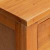 vidaXL Commode Naturel 45 x 35 x 100,5 cm Bois de Mahogany Massif