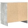 vidaXL Meuble TV gris b&eacute;ton 60x35x54 cm bois d'ing&eacute;nierie