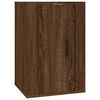 vidaXL Ensemble de meubles TV 3 pcs Ch&ecirc;ne marron Bois d'ing&eacute;nierie