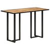 vidaXL Table &agrave; manger 110x55x75,5 cm bois de manguier massif