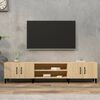 vidaXL Meuble TV Chêne Sonoma 180x31,5x40 cm Bois d'ingénierie