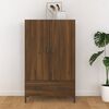 vidaXL Buffet Ch&ecirc;ne marron 70x31x115 cm Bois d'ing&eacute;nierie