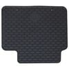 vidaXL Tapis de voiture 4 pcs Noir Caoutchouc