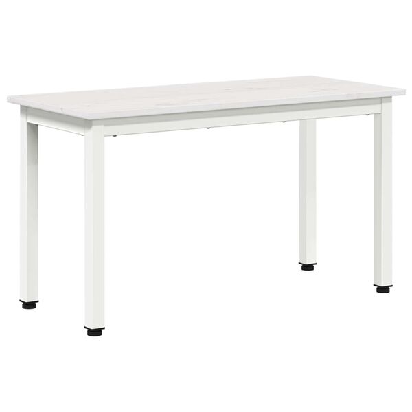 vidaXL banc Blanc 80 x 35 x 45 cm Bois de pin massif