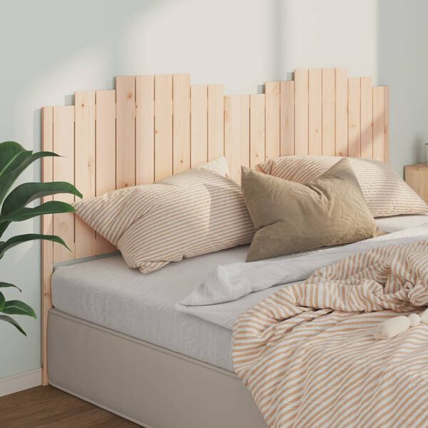 vidaXL T&ecirc;te de lit 206x4x110 cm Bois massif de pin