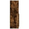 vidaXL Buffet haut ch&ecirc;ne fum&eacute; 63x33x100 cm bois d'ing&eacute;nierie