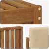 vidaXL Ensemble de canap&eacute;s d'ext&eacute;rieur 4 pcs Naturel et Beige