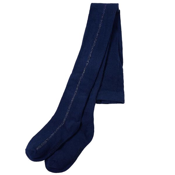 Collants pour enfants bleu marine 116