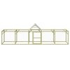 vidaXL Poulailler 500x100x150 cm Bois de pin massif impr&eacute;gn&eacute;
