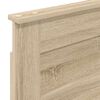 vidaXL Tête de lit Chêne Sonoma 90 cm Bois d'ingénierie
