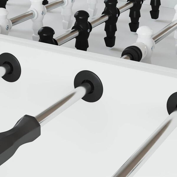 vidaXL Bouchons de table de football 10 pcs Blanc 3 x 3 x 2 cm HIPS