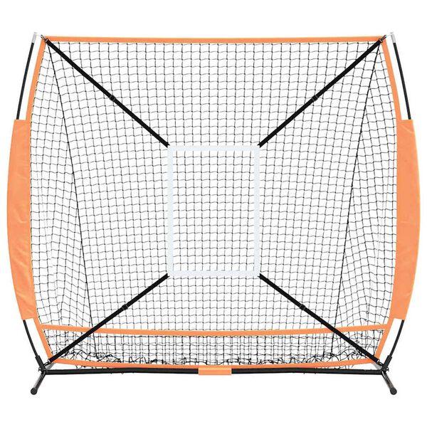 vidaXL Filet d'entraînement de baseball 180 x 89.5 x 152.5 cm