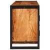vidaXL Meuble TV Marron 120 x 33 x 50 cm Bois d'acacia massif