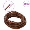 vidaXL Corde en Cuir Marron Clair Ø3 mm x 50 m Cuir