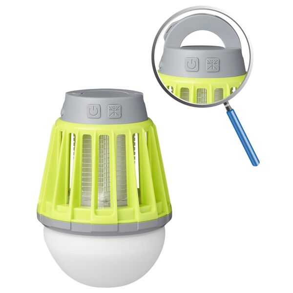 ProPlus Lampe de camping et anti-insecte rechargeable
