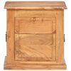 vidaXL Coffre 40x40x40 cm Bois d'acacia solide