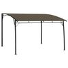 vidaXL Auvents parasols 3 x 3 x 2,55 m Taupe
