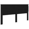 vidaXL T&ecirc;te de lit Ch&ecirc;ne noir 200 cm Bois d'ing&eacute;nierie