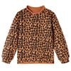 vidaXL Sweatshirt pour enfants cognac clair 92