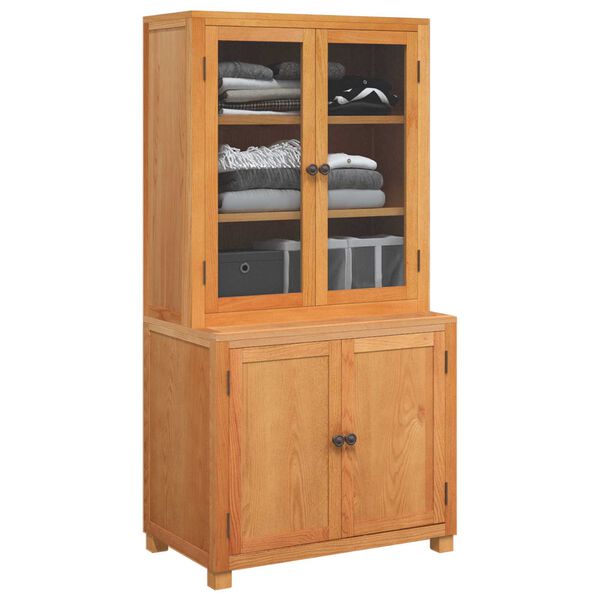 vidaXL Ensemble de meubles de rangement Marron Bois d'ing&eacute;nierie