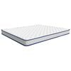 vidaXL Matelas Blanc 200 x 180 x 17 cm Mousse PU