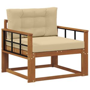 vidaXL Sofa de milieu ext&eacute;rieur Naturel