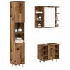 vidaXL Ensemble de meubles salle de bain 3 pcs bois d'ing&eacute;nierie