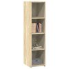 vidaXL Buffet chêne sonoma 30x41x124 cm bois d'ingénierie
