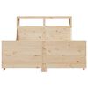 vidaXL Cadre de lit sans matelas 140x190 cm bois de pin massif