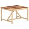 vidaXL Table d'appoint 60x60x40 cm Bois massif