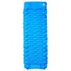 vidaXL Matelas de camping autogonflant avec oreiller 1 personne bleu