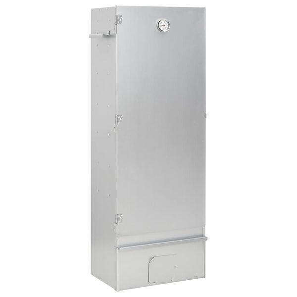 vidaXL Fumoir &agrave; four &agrave; BBQ g&eacute;n&eacute;rateur de fum&eacute;e froide acier galvanis&eacute;