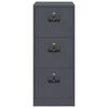 vidaXL Cabinet de Dossier avec tiroir Anthracite 44 x 50 x 106.5 cm