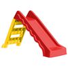 vidaXL Toboggan pliable d'enfants Int&eacute;rieur/Ext&eacute;rieur Rouge et jaune