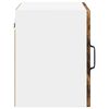 vidaXL Armoire de cuisine avec porte 2 pcs Ch&ecirc;ne fum&eacute; 40 x 31 x 40 cm