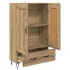 vidaXL Haut Armoire avec tiroir Ch&ecirc;ne artisanal 69,5 x 31 x 115 cm
