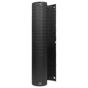 vidaXL &Eacute;cran de Balcon avec &OElig;illets 300 x 80 cm polyrotin Noir